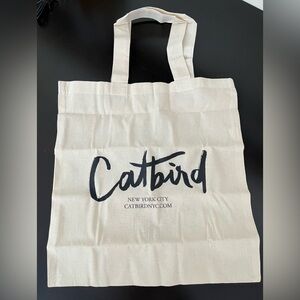 Catbird tote bag